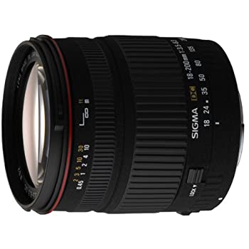 【中古】（非常に良い）シグマ 18-200mm F3.5-6.3 DC デジタル専用 キヤノン用