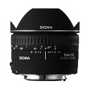 【中古】(未使用品)SIGMA 単焦点魚眼レンズ 15mm F2.8 EX DG DIAGONAL FISHEYE キヤノン用 対角線魚眼 フルサイズ対応 476403