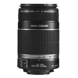 【中古】Canon 望遠レンズ EF-S55-250mm F4-5.6 IS APS-C対応