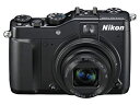 【中古】(非常に良い)Nikon デジタルカメラ COOLPIX P7000 ブラック 1010万画素 光学7.1倍ズーム 広角28mm 3.0型液晶 1/1....