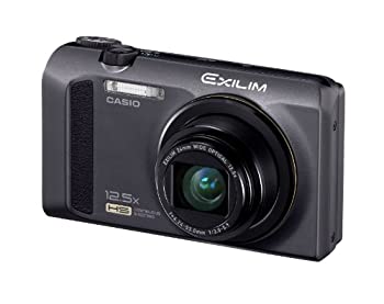 【中古】(未使用品)CASIO デジタルカメラ EXILIM ブラック EX-ZR100BK