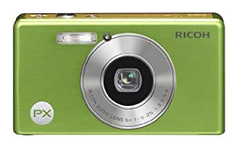 【中古】RICOH 防水デジタルカメラ PX ライムグリーン PXLG