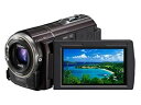 【中古】ソニー SONY HDビデオカメラ Handycam HDR-CX590V ボルドーブラウン(2)