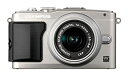 【中古】(非常に良い)OLYMPUS ミラーレス一眼 PEN Lite E-PL5 レンズキット シルバー E-PL5 LKIT SLV