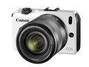 Canon ミラーレス一眼カメラ EOS M レンズキット EF-M18-55mm F3.5-5.6 IS STM付属 ホワイト EOSMWH-18-55ISSTMLK