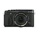 【中古】(非常に良い)FUJIFILM ミラーレス一眼 X-E2 ズームレンズキット ブラック F X-E2B/1855KIT