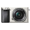 【中古】SONY ミラーレス一眼 α6000 パワーズームレンズキット E PZ 16-50mm F3.5-5.6 OSS シルバー ILCE-6000L S