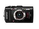 【中古】OLYMPUS デジタルカメラ STYLUS TG-3 Tough ブラック 1600万画素CMOS F2.0 15m防水 100kgf耐荷重 GPS+...