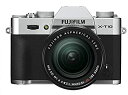 【中古】(非常に良い)FUJIFILM ミラーレス一眼 X-T10 レンズキット シルバー X-T10LK-S(2)