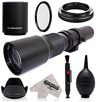 【中古】スーパー500mm / 1000mm f/8 マニュアル望遠レンズ Nikon D5、D4S、DF、D4、D3X、D810、D800、D750、D700、D610、D500、D300、D90、D7200、D7100