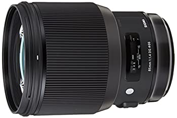 【中古】SIGMA 大口径中望遠レンズ Art 85mm F1.4 DG HSM キヤノン用 フルサイズ対応