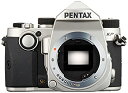 【中古】PENTAX デジタル一眼レフカメラ KP ボディ シルバー 防塵 防滴 -10℃耐寒 アウトドア 高感度 5軸5段手ぶれ補正 KP BODY SILVER 16044