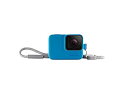 【中古】GoPro(ゴープロ) スリーブ + ランヤード ブルー ACSST-003