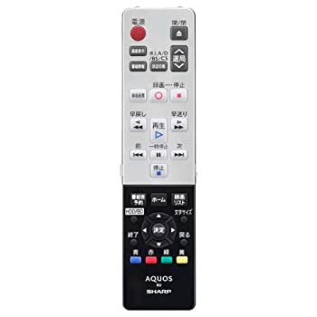 【中古】(非常に良い)SHARP ブルーレイディスクレコーダー用純正リモコン 0046380242 GA963PA 【中古】(非常に良い)SHARP ブルーレイディスクレコーダー用純正リモコン 0046380242 GA963PA