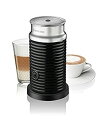 【中古】(非常に良い)Nespresso ネスプレッソ エアロチーノ ブラック 3594/JP/BK 日本正規品