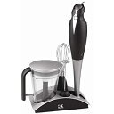 【中古】(未使用品)Kalorik CMM-18262 200-Watt 4-in-1 Combination Stick Mixer Black and Si...