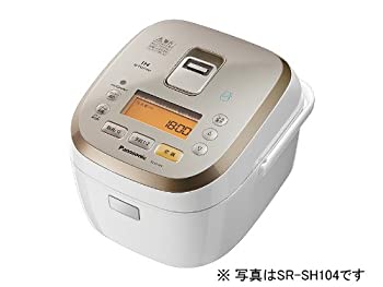 【中古】パナソニック 1升 炊飯器 IH式 大火力おどり炊き シャンパン SR-SH184-N