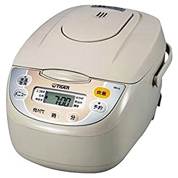 【中古】（非常に良い）タイガー マイコン炊飯ジャー（5.5合炊き） ベージュTIGER JBH-G100 C