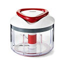 【中古】Zyliss Easy Pull Manual Food Processor and Chopper Red by Zyliss 並行輸入品