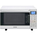 【中古】(非常に良い)アイリスオーヤマ オーブンレンジ 18L フラットテーブル ホワイト MO-F1801