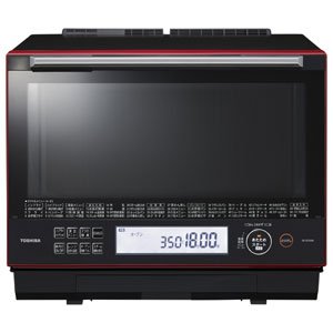【中古】スチームオーブンレンジ 30L グランレッド TOSHIBA 過熱水蒸気オーブンレンジ 石窯ドーム ER-SD5000-R