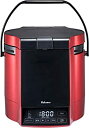 【中古】パロマ ガス炊飯器 炊きわざ PR-M18TR -13A (1.8L/10合炊き) 【都市ガス12A/13A用】プレミアムレッド×ブラック