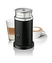 【中古】(非常に良い)Nespresso ネスプレッソ エアロチーノ 3 色:ブラック 3194/JP/BK