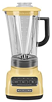 【中古】KitchenAid ksb1575 5-speedダイヤモンドBlender with 60-ounce BPAフリーピッチャー None イエロー KSB1575MY