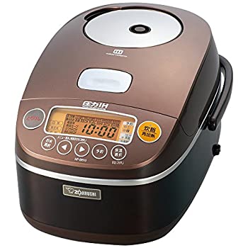 【中古】象印 炊飯器 圧力IH式 5.5合 NP-BB10-TA
