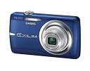 【中古】CASIO デジタルカメラ EXILIM EX-Z550 ブルー EX-Z550BE