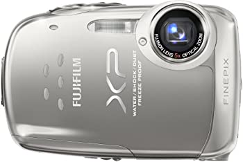 【中古】FUJIFILM デジタルカメラ FinePix XP10 シルバー FX-XP10S