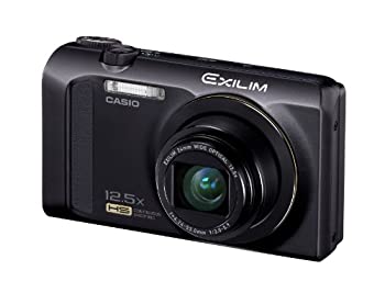 【中古】(未使用品)CASIO デジタルカメラ EXILIM EX-ZR200 ブラック EX-ZR200BK