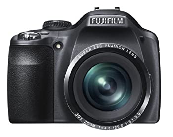 【中古】FUJIFILM デジタルカメラ FinePix SL300 ブラック F FX-SL300 B