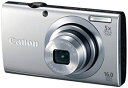 【中古】Canon デジタルカメラ PowerShot A2400IS シルバー 1600万画素 光学5倍ズーム PSA2400IS(SL)