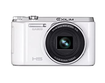 【中古】CASIO EXILIM デジタルカメラ ハイスピード 快適シャッターホワイト EX-ZR1000WE
