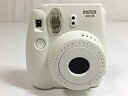 【中古】(非常に良い)FUJIFILM インスタントカメラ チェキ instax mini 8 ホワイト INS MINI 8 WHITE N