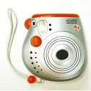 【中古】インスタントカメラ instax mini 20 チェキ (チェキオレンジ)