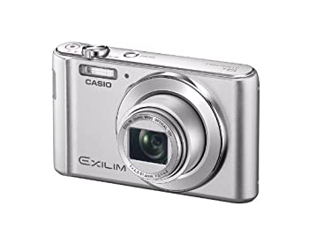 【中古】CASIO デジタルカメラ EXILIM EXZS180SR 1610万画素 光学12倍ズーム 広角24mm EX-ZS180SR シルバー
