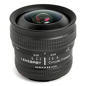 【中古】（非常に良い）Lensbaby 魚眼レンズ サーキュラーフィッシュアイ 5.8mm F3.5 ソニーAマウント APS-C対応 859759