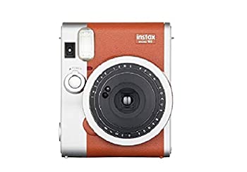 【中古】FUJIFILM インスタントカメラ チェキ instax mini 90 ネオクラシック ブラウン INSTAX MINI 90 BROWN