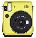 【中古】(非常に良い)FUJIFILM インスタントカメラ チェキ instax mini70 イエロー INS MINI 70 YELLOW