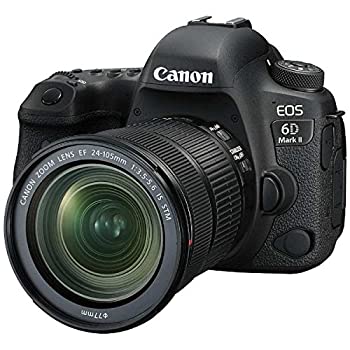 【中古】Canon デジタル一眼レフカメラ EOS 6D Mark II EF24-105 IS STM レンズキット