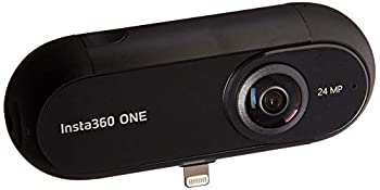 【中古】Insta360 ONE 360度 全天球 アクションカメラ， 24MP (7K) 写真 4Kビデオ 超広角 魚眼 レンズ ..