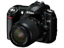 【中古】(非常に良い)Nikon D50 ブラック デジタル一眼レフカメラ レンズキット〔AF-S DX ズームニッコール ED 18~55mm F3.5~5....