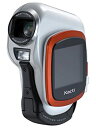 【中古】SANYO デジタルムービーカメラ Xacti DMX-CA6 オレンジ (生活防水)(2)
