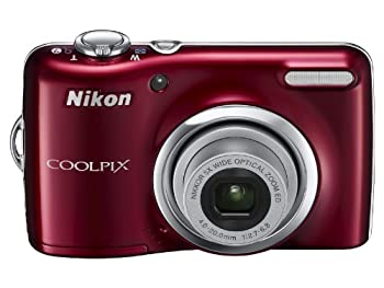 【中古】NikonデジタルカメラCOOLPIX L23 レッド L23RD