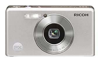 【中古】RICOH 防水デジタルカメラ PX シャンパンシルバー PXCS