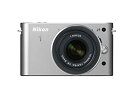 【中古】Nikon ミラーレス一眼カメラ Nikon 1 (ニコンワン) J1 (ジェイワン) 標準ズームレンズキット シルバーN1 J1HLK SL