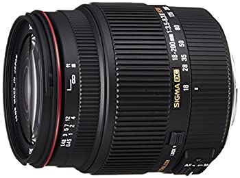 【中古】SIGMA 高倍率ズームレンズ 18-200mm F3.5-6.3IIDC OS HSM シグマ用 APS-C専用