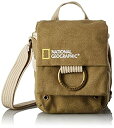 【中古】(非常に良い)NATIONAL GEOGRAPHIC ショルダーバッグ Earth Exploreコレクション 1.3L 撥水加工 グリーン(カーキキャンバス) NG 2342(2)